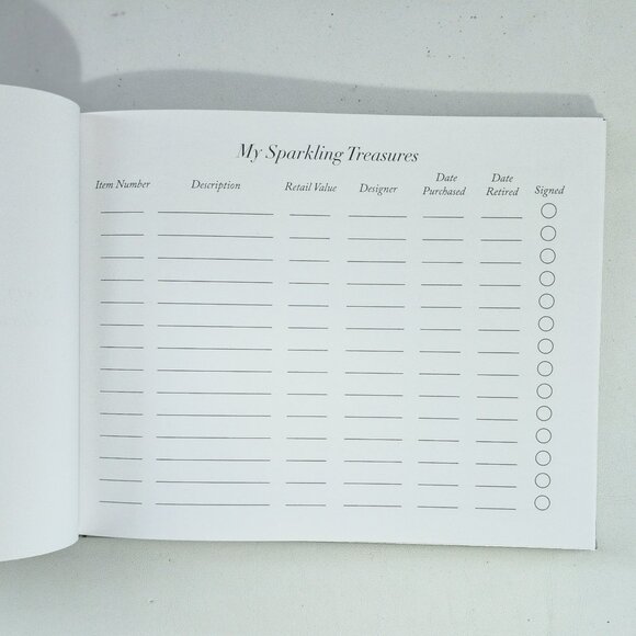 Swarovski A Collection in Crystal Journal Of Your Treasures SCS Member NEW - Picture 3 of 11